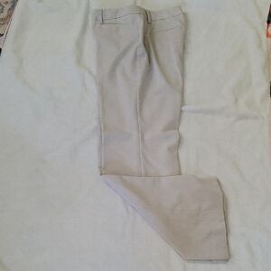 New York & Company Women's Straight Leg Trousers - Light Taupe